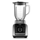Gourmia Digital Blender With 8 Total Blend Programs  4 Speeds   Round-plated