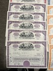  lot Of 20  Pet Incorporated Stock Certificates- 4 Colors 
