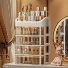 Large Makeup Organizer Storage  Box     Transparent Multi-layer Storage Drawer