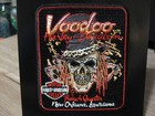 Voodoo Harley Davidson Emblem Sew On Patch - Dead Man s Hand - New Orleans  La