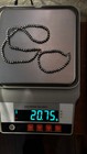 14k 585 Solid Yellow Gold 4 5mm Peacock Pearl Necklace 17 5  And Bracelet 7  Set
