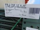 Interlake 12  X 36  Teardrop Pallet Racking Upright 3x3  Leg 23900lb Green