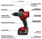 Milwaukee M18 Fuel 2-tool Combo Kit 3699-22 Hammer Drill   Impact Driver