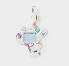 New    roller Rabbit Target Roadtrip Monkey Luggage Tag Travel Id 