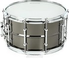 Ludwig Universal Black Brass Snare Drum - 8 Inches X 14 Inches  Polished