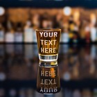 Personalized Shot Glasses Set Of 2   custom Engraved 1 5 Oz Shot Glasses With Text