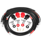 Battery Cable Wire Kit For Dodge Ram Truck Gen 3 2003-2007 5 9l 24 Valve Cummins