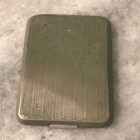 Vtg 30s Richard Hudnut Dubarry Rare Blue   Black Enamel Art Deco Compact Vanity