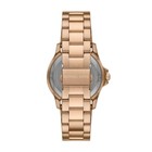 Michael Kors Everest 40mm Beige Gold-tone Black Dial Stainless Steel Watch Mk914