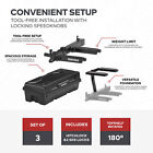 Yakima Exo Swingbase Hitch Base Rack With Gearlocker Cargo Box And Topshelf Rack