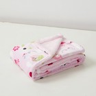 Reversible Rich Printed Woven Fluffy Plush Soft Warm Flannel Fleece Sherpa Ki   