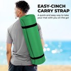 Yoga Mat Set For Home Workouts 1 2 Inch Thick 72  Length Mat Blocks Strap Towel
