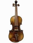 Song Master 5 Strings 4 4 Violin bird s Eye Maple Wood carved Rib Neck 15553