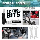 Complete Bike Repair Kit 31 Pieces Bicycle Tool Kit Repair Tool With Storage Box