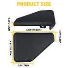 Fit Ford F150 2015-22 Right Passenger Side Step Running Board Rear End Cap 1-10x