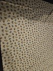 45 X 62 Vintage 1987 Country Classics Bears Print Cotton Fabric By Ameritex
