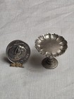 William B Meyers Sterling Silver Dollhouse Miniature Scalloped Tazza Compote