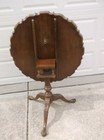 Baker  historic Charleston Reproduction  Mahogany Pie Crust Tilt Top Table