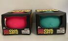 Teal Pink Nee Doh Cool Cats Stress Relief Squeeze Ball Autism Anxiety Fidget Toy
