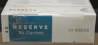 New factory Sealed Reserve Bb Clarinet Reeds  Box Of 10  Strength  4