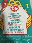 Ty Beanie Baby Mcdonald   s Freckles The Leopard Happy Meal Toy Mini Plush  1 Bdw