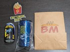 Invincible Sxsw Burger Mart Brisk Lot Of 5   Brisk Can   Tote   Tumbler Mug