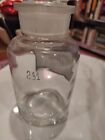 Large  Apothecary Pharmacy Jar Bottle Vintage Antique Saccharum Lactis