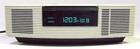        pro Serviced   bose Wave Compact Radio cd Alarm Clock  White remote      guaranty