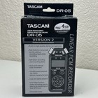 Tascam Dr-05 Stereo Handheld Digital Audio Portable Recorder And Usb Audio 