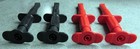 Genuine Fluke Heavy Duty Insulated Alligator Clips - Two Pairs