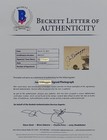 Rare Licensed Joe Dimaggio Beckett Authenticated Signed Photo Direct From Joe 