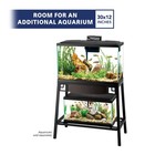 Aqueon Metal 20 Gallon Long 29 Gallon High Fish Tank Aquarium Stand