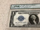 1923  1 Silver Certificate    star Note    Fr  238  - Pmg 30    looks Better   