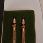 Cross Gold-tone Ballpoint Pen   Mechanical Pencil Set Reliance Electric Box