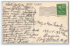 1941 The Arlington Hotel Building Milford Pennsylvania Pa Vintage Postcard