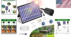 Solar Pond Aerator With Air Pump 3 Modes 4w For Fish Tanks  Ponds  Hydroponics