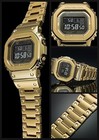     mint unused  Casio G-shock Gmw-b5000gd-9jf Full Metal Gold Digital Watch Japan