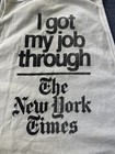 Vintage    90   s New York Times Apron