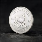 2025 South Africa Silver Krugerrand Coin 1 Oz 999 Silver New In A Capsule Bu