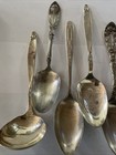 12 Lot Of Vintage Serving Flatware Pieces Collectible