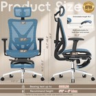 Herman Miller Aeron Chair  alternative  Ergonomic Office Chair Adjustable Lumbar