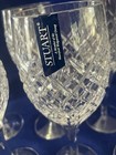 Qty 6 - Exquisite Stuart Crystal 8 5       blenheim    Cut Crystal Wine Goblets