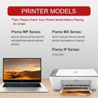 Pg-210xl Cl-211xl Ink Compatible For Canon Pixma Mx360 410 420 Mp280 420 Lot