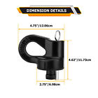 Weisen 2pcs For Ford Chevy Gmc Nissan Puck System Gooseneck Safety Chain Anchors