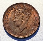 Newfoundland canada  1 Cent Copper 1943-c  Au  Orange-brown Km-18 S h   74 Usa