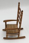 Vintage Japan Shackman Miniature Rocking Chair Dollhouse Furniture