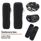 1pc Eva Hard Shell Pencil Case Zipper Stylus Pen Storage Organizer - New