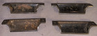 Great Set  4  Antique  Cast Iron  Bin  Cabinet  Pulls