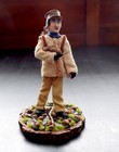 Dollhouse Miniature Forest Man Doll 1 12 Artisan Ter Wood Pinecone Gatherer Ooak