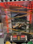 Winners Jazz Car Racer Arcade Cabinet Gumball Vending Machine Lighted Track